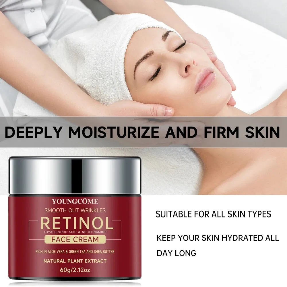 1/3PCS Retinol Lifting Firming Cream Repairing Moisturizing Nourishing Cream Brightening Skin Facial Anti-Aging Face Skin Care